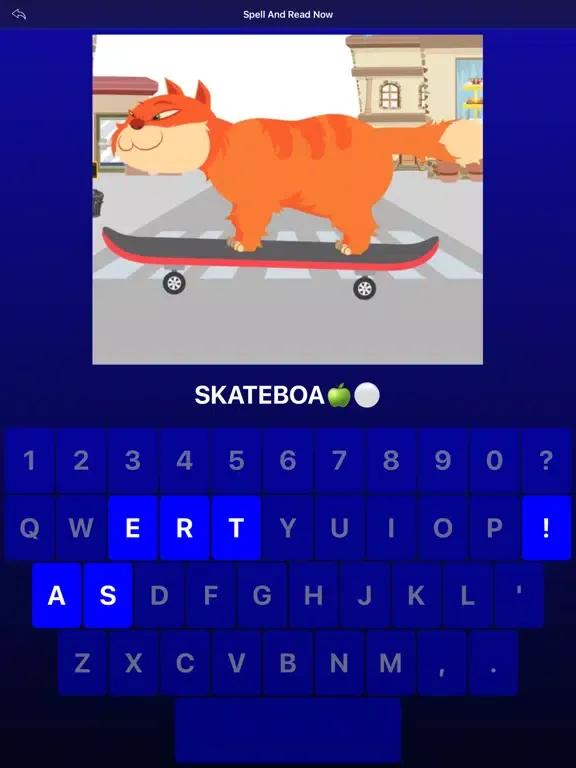 Ảnh chụp màn hình của Spell And Read Now iPad 