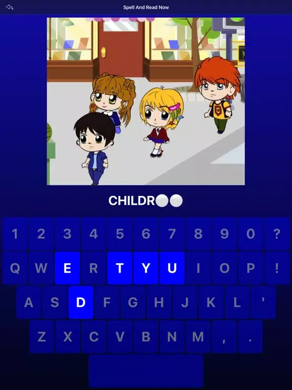 Ảnh chụp màn hình của Spell And Read Now iPad 