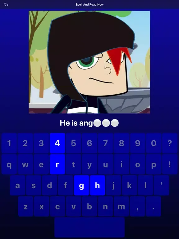 Ảnh chụp màn hình của Spell And Read Now iPad 