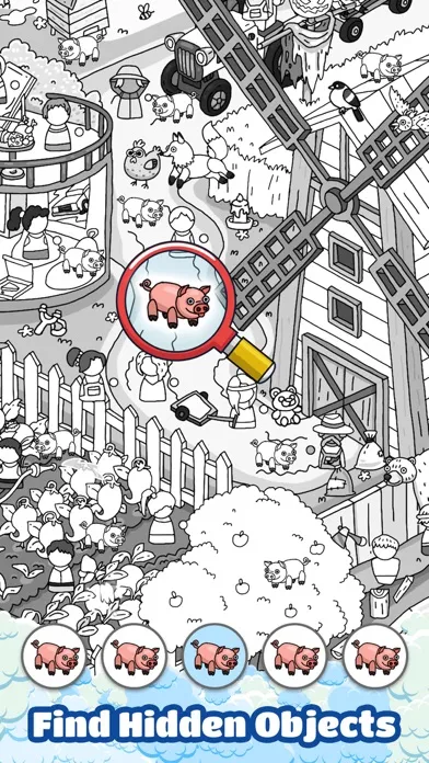 ภาพหน้าจอของ Scavenger Hunt－Hidden objects!