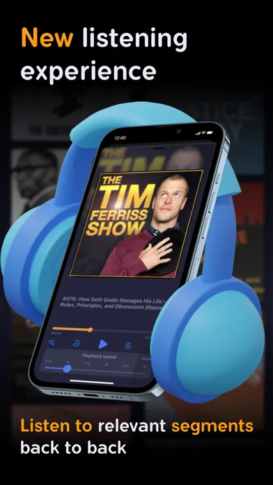 Noorami: AI Podcast Player স্ক্রিনশট