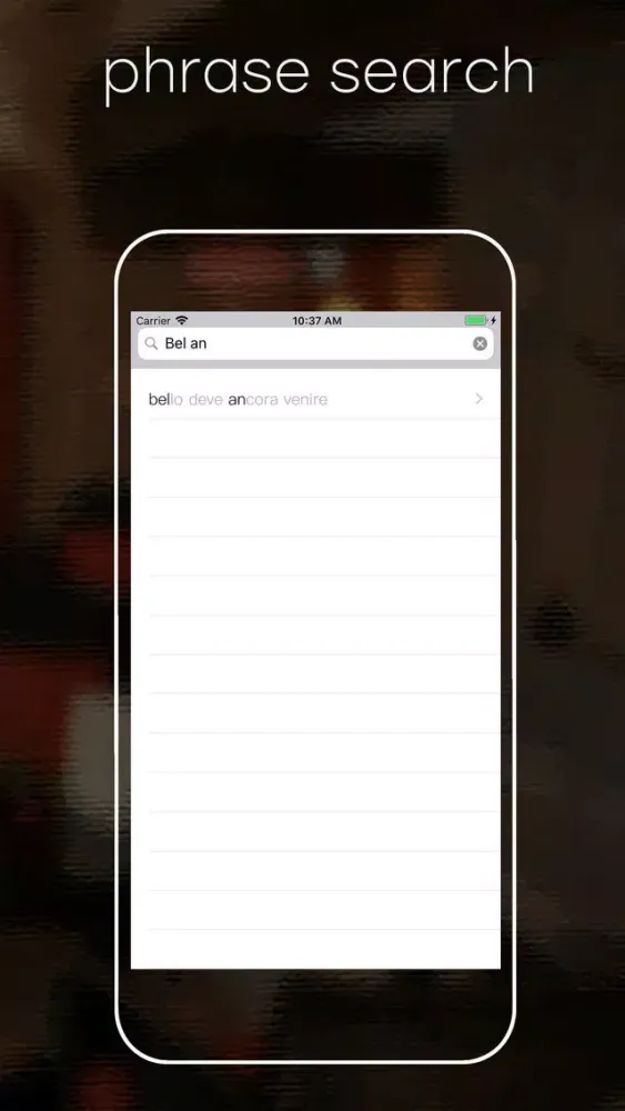 Capturas de pantalla de Italian-English dictionary E!
