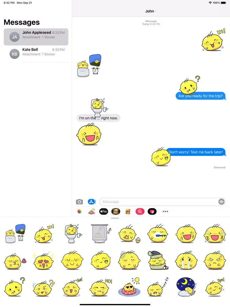 Lemonardo - Cute Lemon iPad  Ekran Görüntüleri