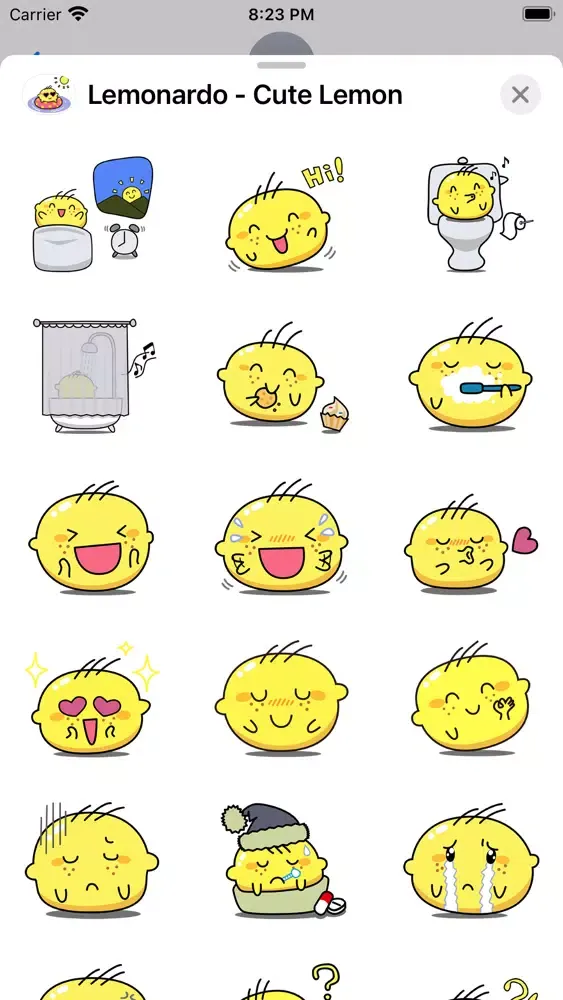 Lemonardo - Cute Lemon Ekran Görüntüleri