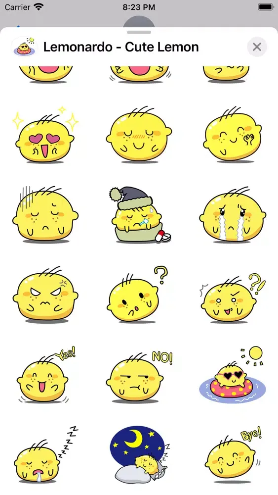 Lemonardo - Cute Lemon Ekran Görüntüleri