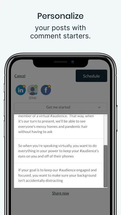 Seismic LiveSocial Screenshots