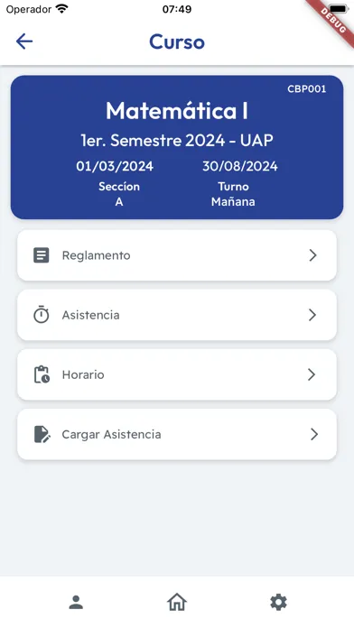 Sapientia Profesores UC स्क्रीनशॉट