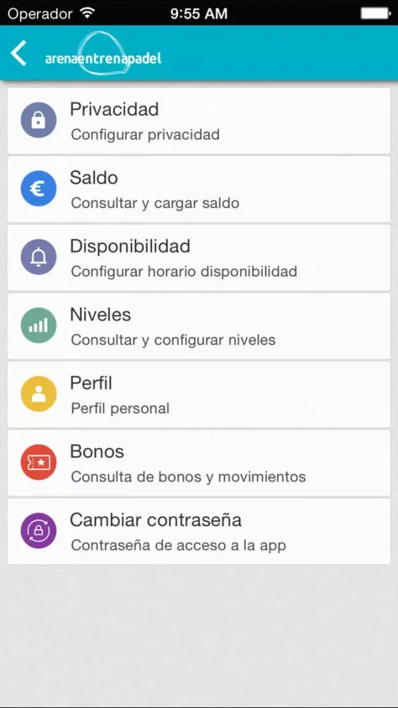Entrena Padel Screenshots
