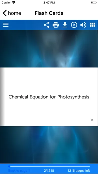 Capturas de tela do Environmental Science Buddy