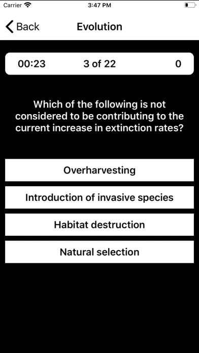 Capturas de tela do Environmental Science Buddy