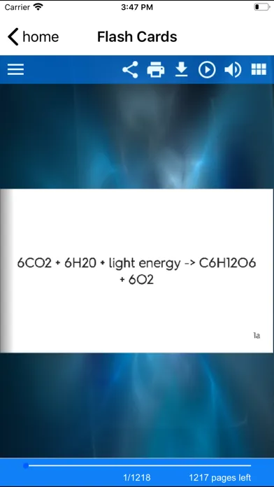 Capturas de tela do Environmental Science Buddy