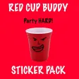 Red Cup Buddy Sticker Pack