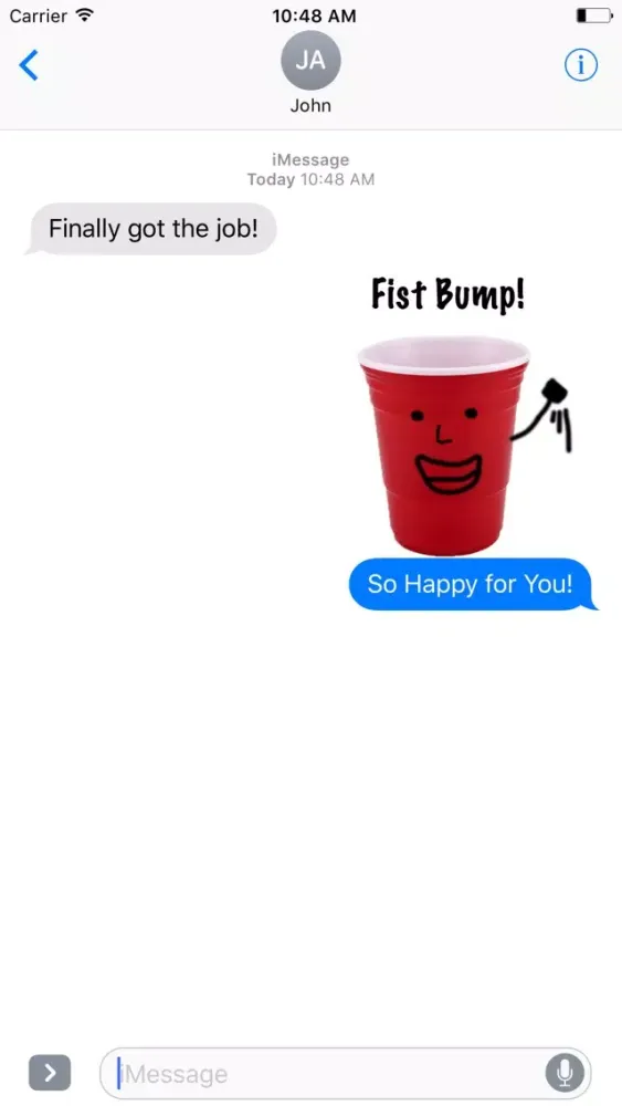Red Cup Buddy Sticker Pack應用截圖