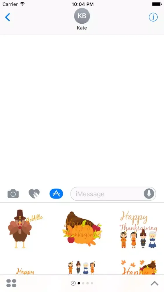 Turkey Day Sticker Pack应用截图