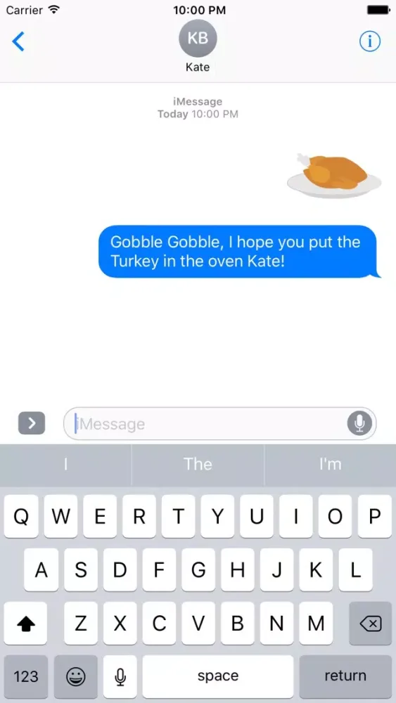 Turkey Day Sticker Pack应用截图