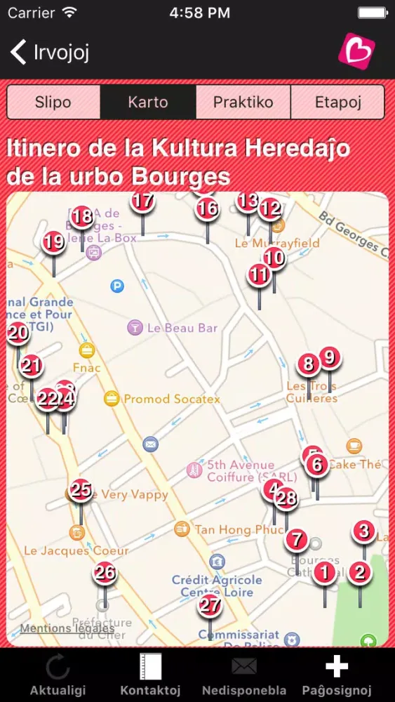 Click 'n Visit Bourges en Berry應用截圖