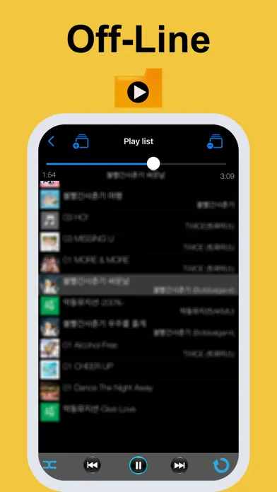 Capturas de pantalla de Folder Music Player (+Cloud)