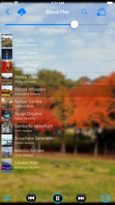 Capturas de pantalla de Folder Music Player (+Cloud)