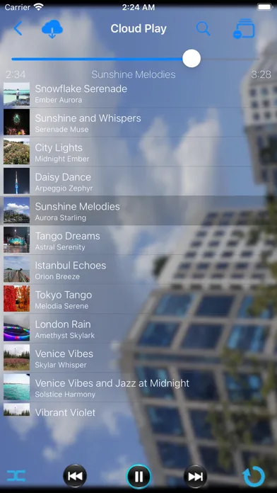 Capturas de pantalla de Folder Music Player (+Cloud)