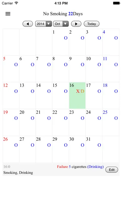 Ảnh chụp màn hình của No Smoking ( Diary )