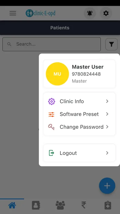 CLINICeOPD - Software Screenshots