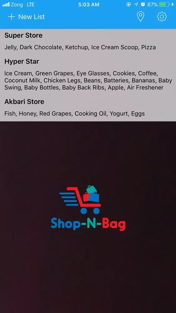 Screenshot di Shop-N-Bag - Shopping Lists