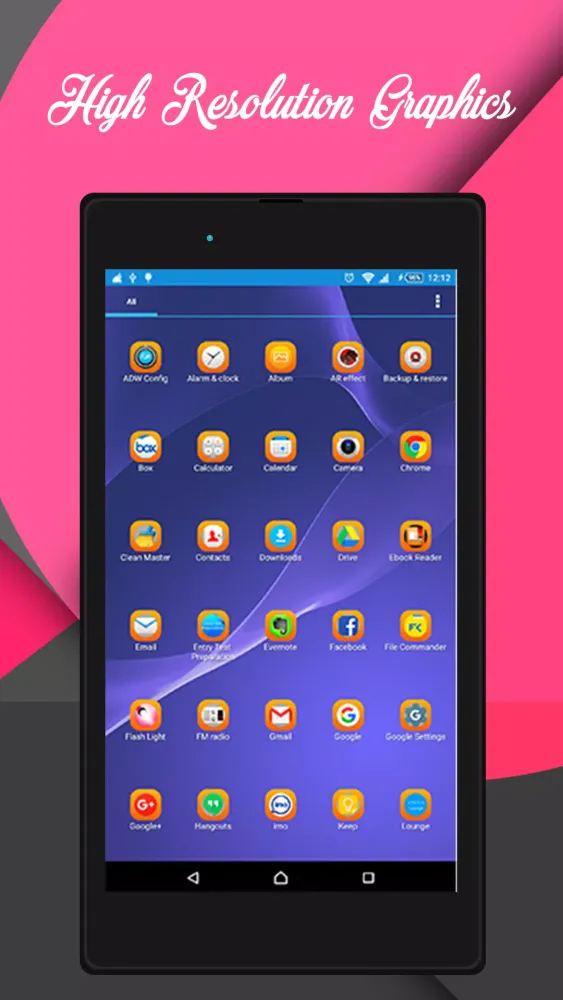 Theme for Xperia XZ Screenshots