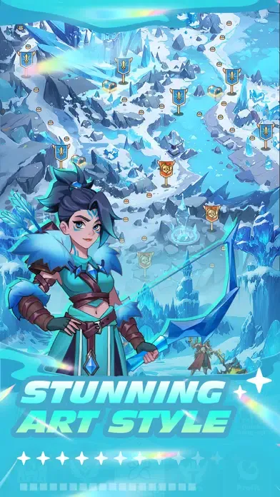 Capturas de tela do Epic Ballad: Rise of Heroes