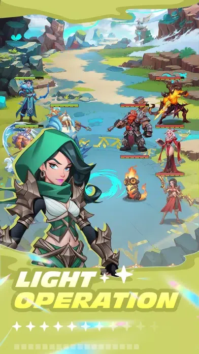 Capturas de tela do Epic Ballad: Rise of Heroes