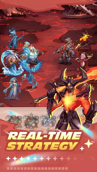 Capturas de tela do Epic Ballad: Rise of Heroes