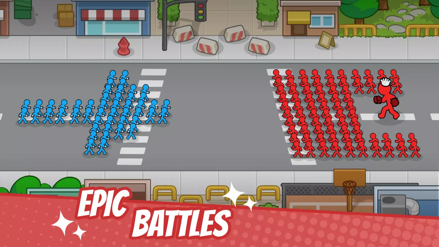 Screenshot di Stick Fight: Epic Warriors
