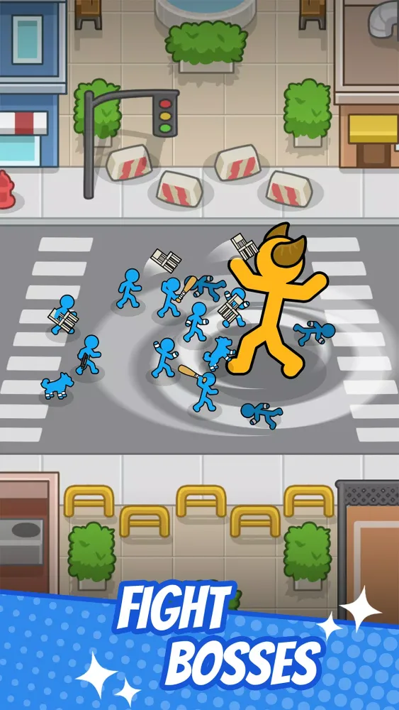 Screenshot di Stick Fight: Epic Warriors