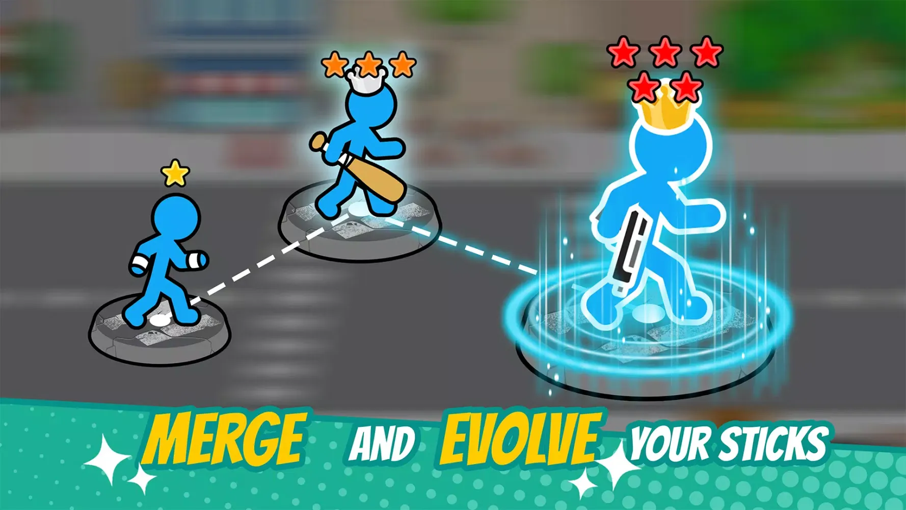 Screenshot di Stick Fight: Epic Warriors