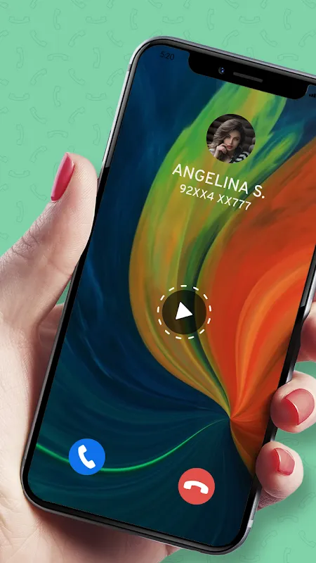 Capturas de pantalla de Full Screen Video Ringtone