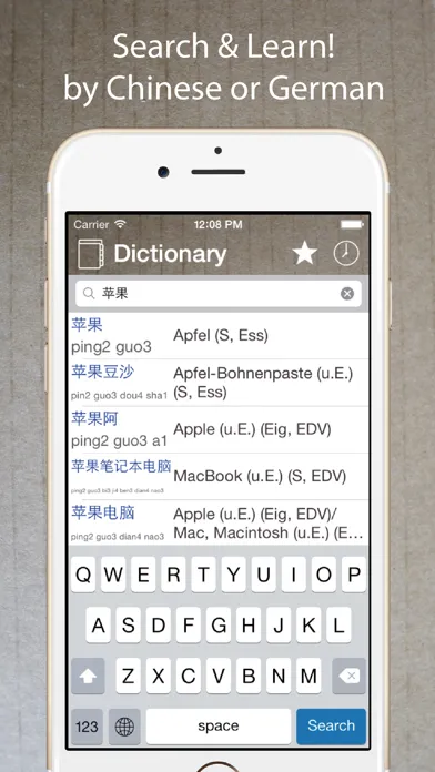 تصاویر Chinese German Dictionary 中德字典