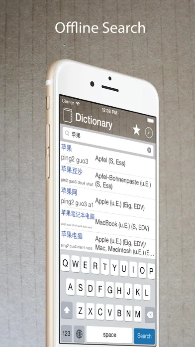 تصاویر Chinese German Dictionary 中德字典