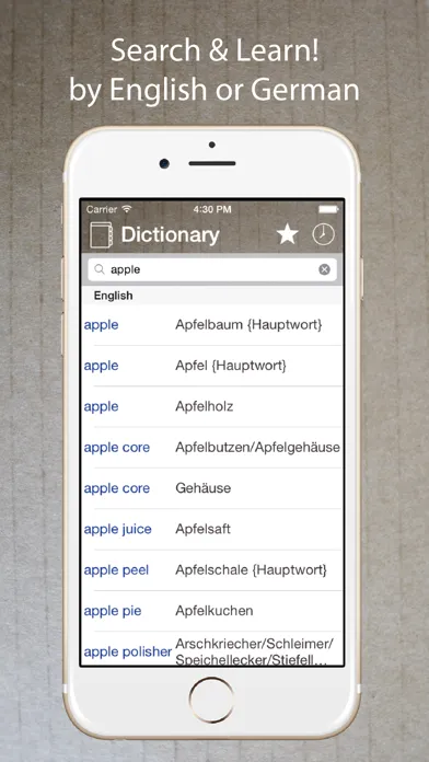 تصاویر German English Dictionary Lite