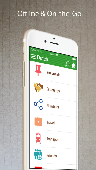 Learn Dutch Phrasebook Offline Screenshots