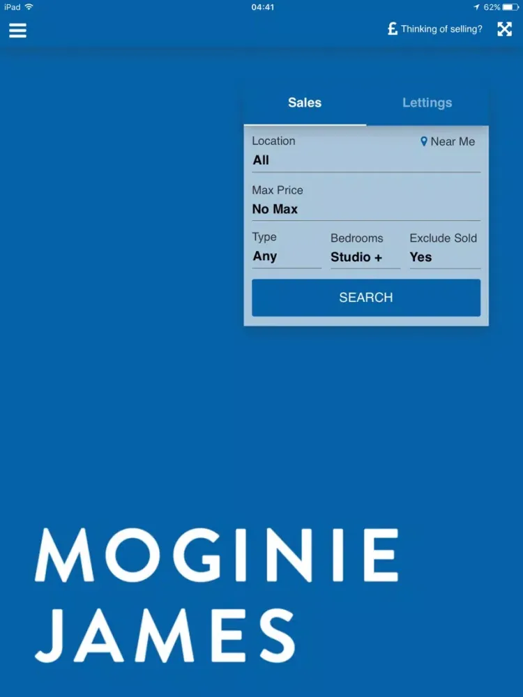 Screenshot di Moginie James Property Search iPad 