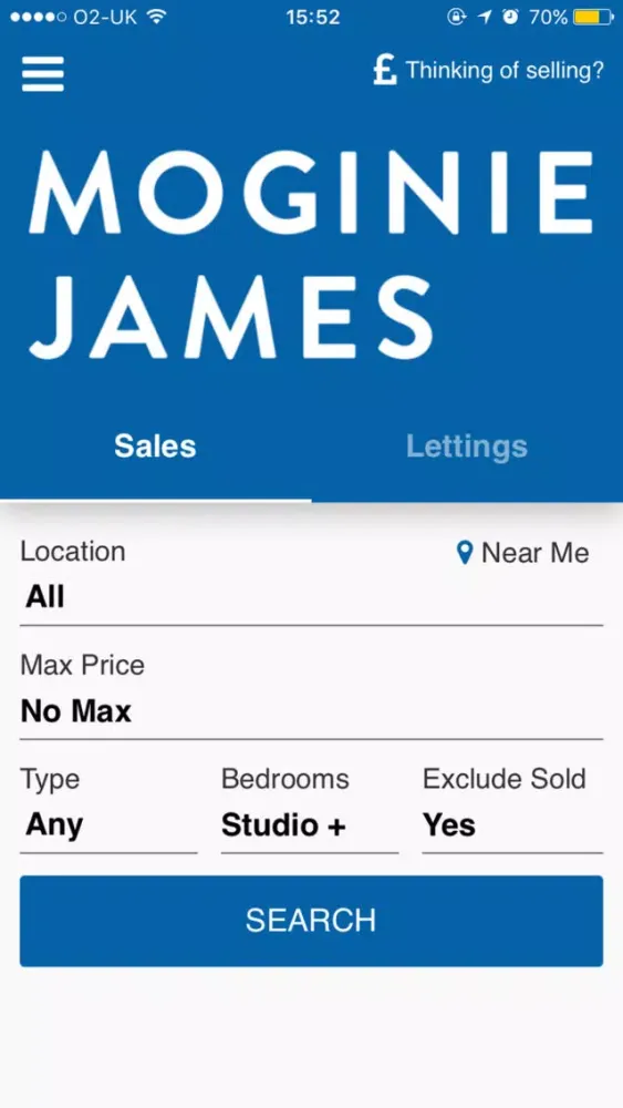 Screenshot di Moginie James Property Search