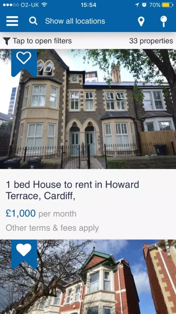 Screenshot di Moginie James Property Search