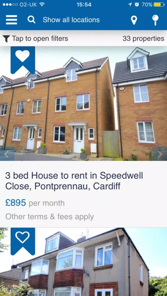 Screenshot di Moginie James Property Search