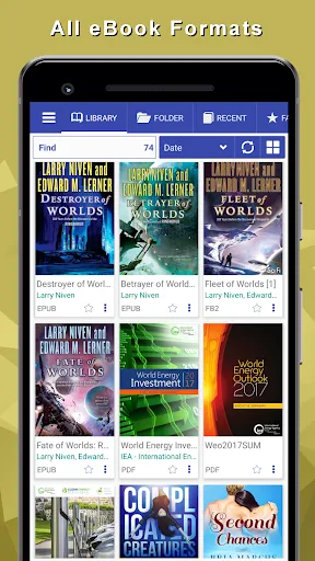 EPUB Reader for all books Screenshots