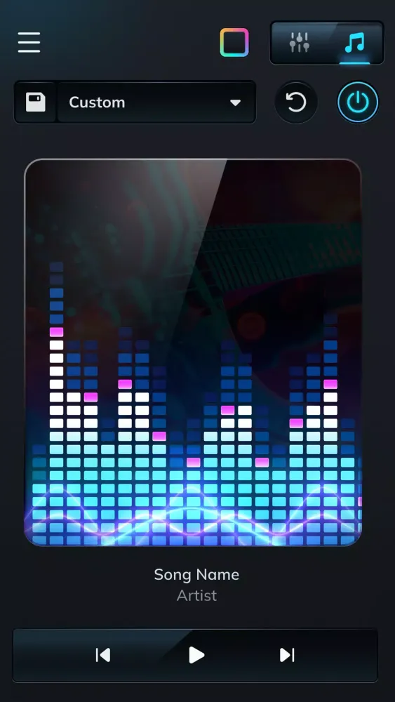 Ảnh chụp màn hình của Equalizer