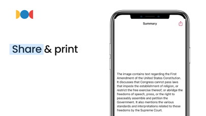 Screenshot di TL;DR - Scan & Summarize