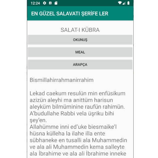 EN GÜZEL SALAVATI ŞERİFELER