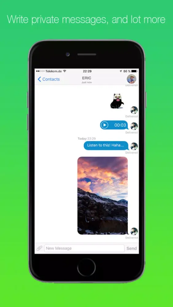 صور LuxChat - instant messaging!
