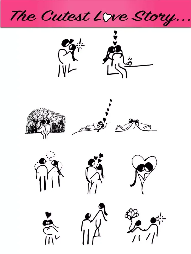 Cutest Love Story iPad  스크린샷
