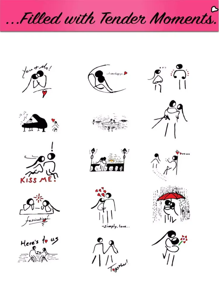 Cutest Love Story iPad  스크린샷