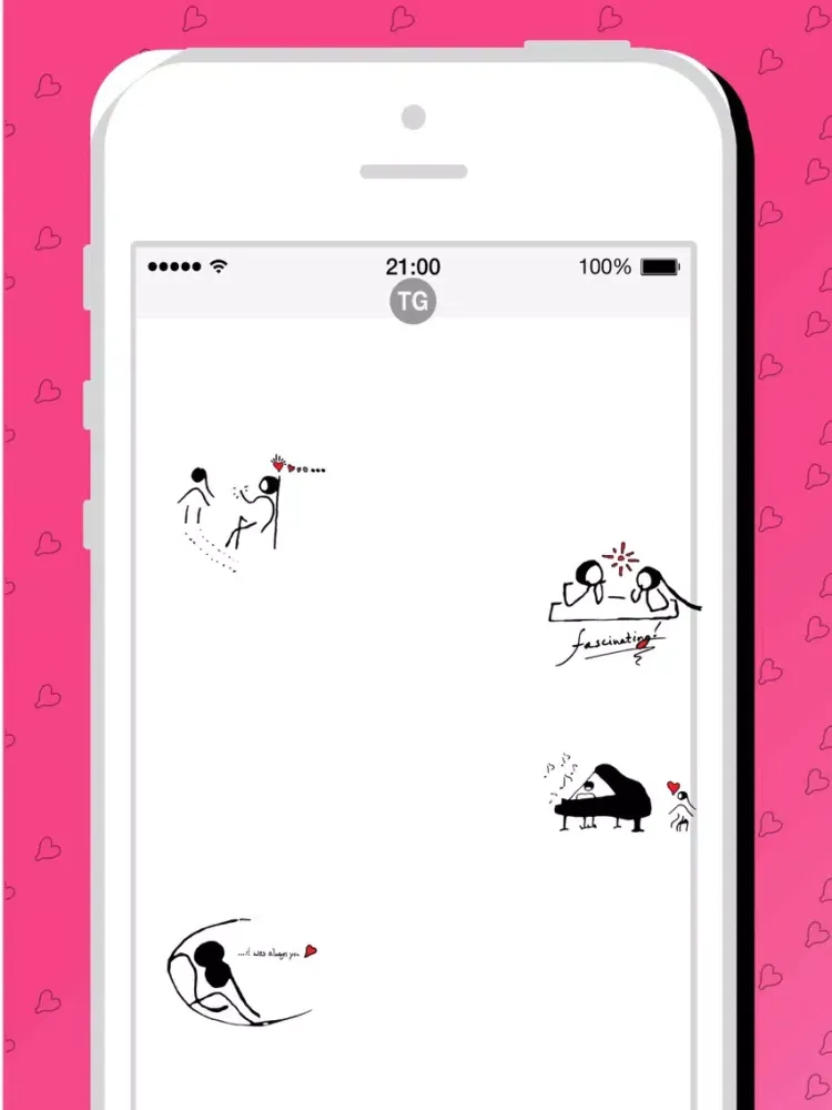 Cutest Love Story iPad  스크린샷